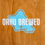Oahu Brewed Sticker