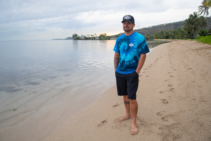 Men's Ocean Tie Dye Tee