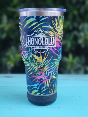 Honolulu Beerworks 24 oz Tumbler with Bluetooth Speaker