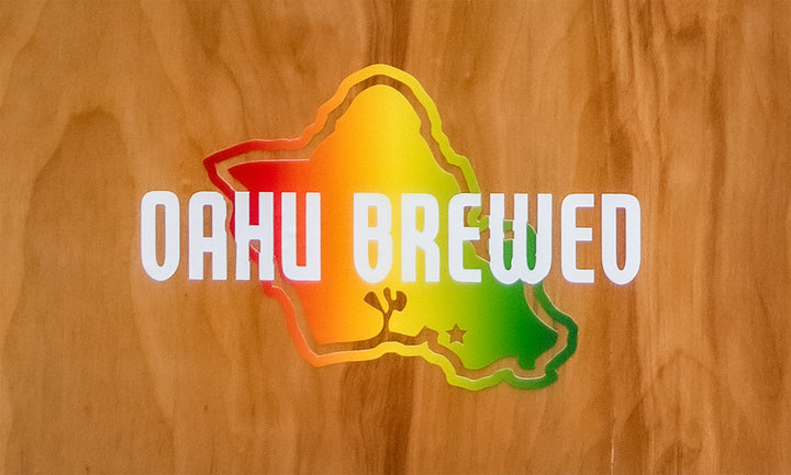 Oahu Brewed Sticker