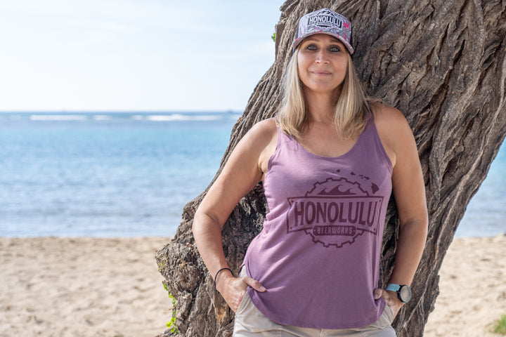 Women's Standard Logo Shiraz Tank
